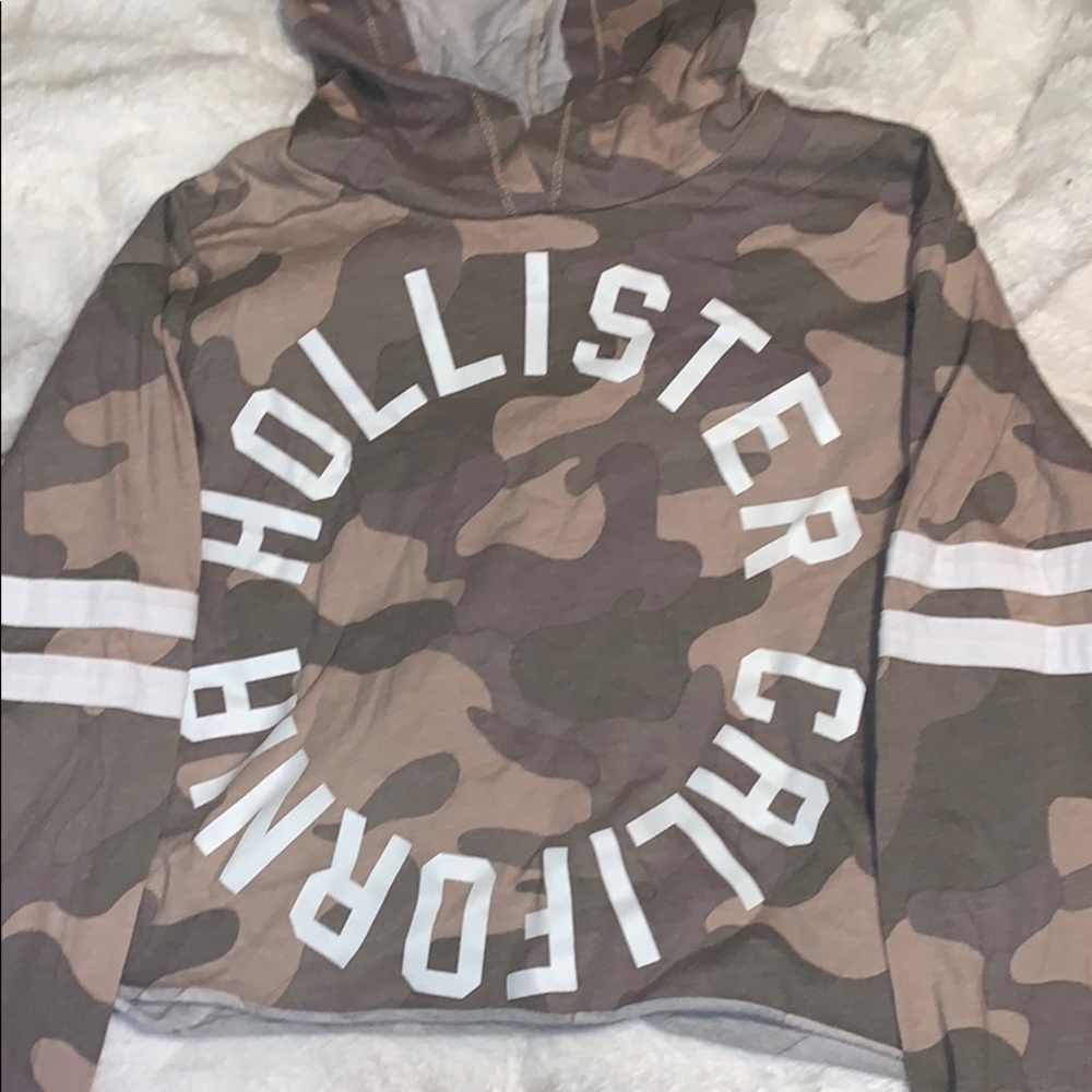 Hollister Cropped Hoodie